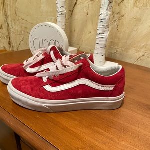Old school red Vans